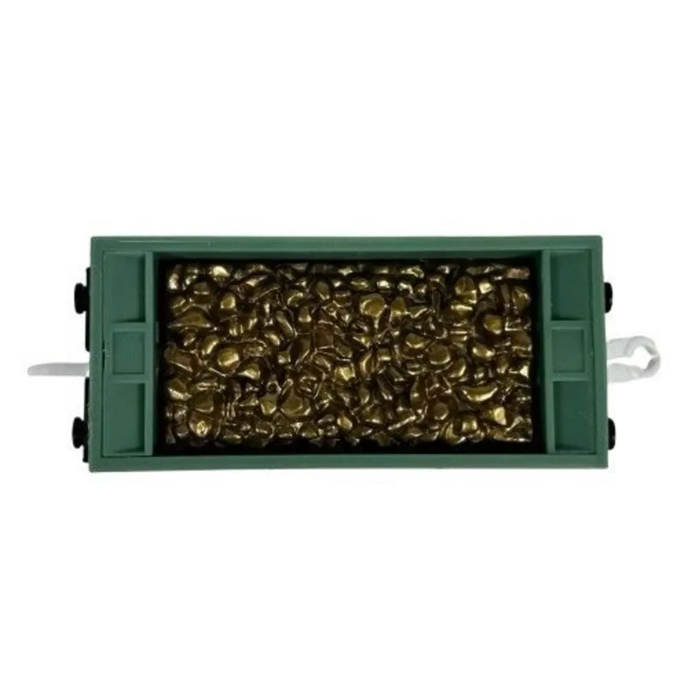 Thomas Train Trackmaster Sodor Mining Co Quarry Cargo Car Flip Top Gold Silver